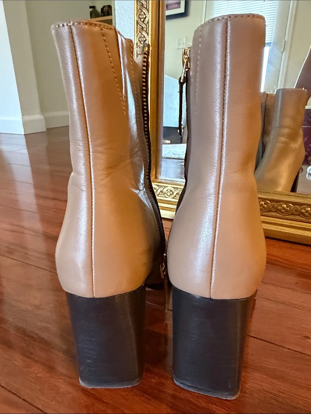 Reiss Casey Square Toe Boots